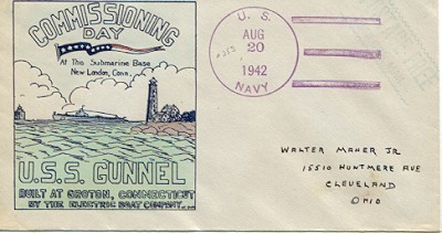 Commissioning cover donated by Tom Bougher